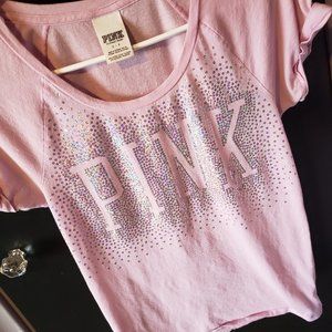 ❤PINK Victoria Secret Sequins Shirt